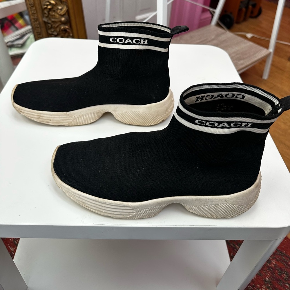 Coach Sock Sneaker C203 size 9 - Picture 3 of 8